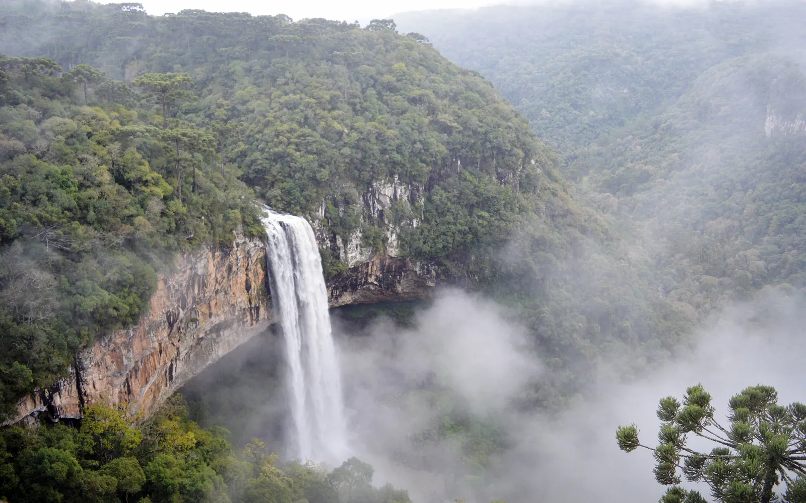 Cascata do Caracol, em Canela